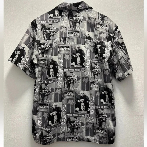Men’s Ralph Marlin The Three Stooges Button Shirt - Picture 5 of 5